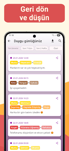 Duygularım Çarkı ekran görüntüsü