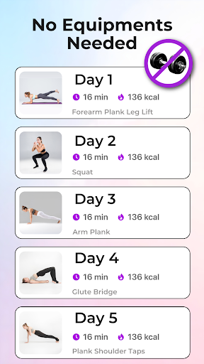 Flat Stomach: Ev Egzersizi ekran görüntüsü