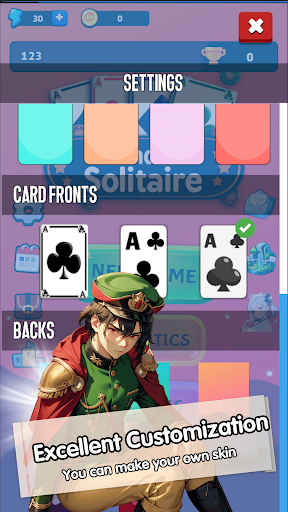 Solitaire: Hero Battle ekran görüntüsü