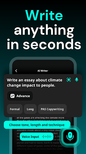 AI Writing: AI Essay Writer ekran görüntüsü
