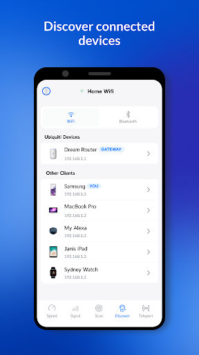 WiFiman ekran görüntüsü