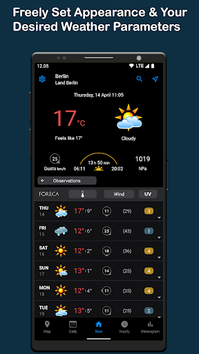 Foreca Weather ekran görüntüsü