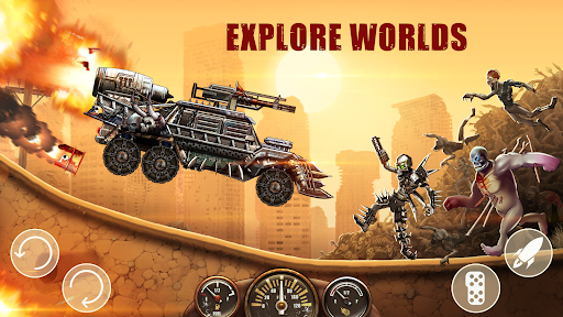 Zombie Hill Racing PRO - Climb ekran görüntüsü