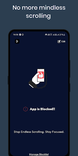 Anti Addiction :  Screen Time ekran görüntüsü