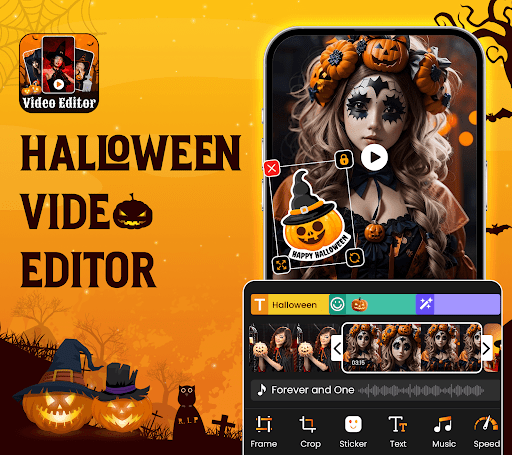 Halloween Video Editor 2025 ekran görüntüsü