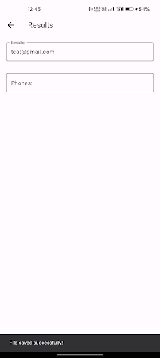 Text to VCF ekran görüntüsü