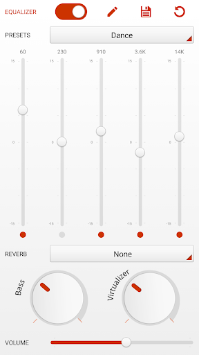 PlayerPro Cloudy Red Skin ekran görüntüsü