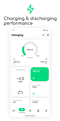 Electron: battery health info ekran görüntüsü