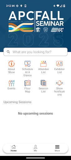 APC Fall Seminar App ekran görüntüsü
