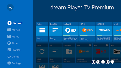 dream Player for Android TV ekran görüntüsü