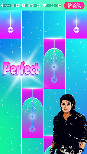 Michael Jackson - Piano Game ekran görüntüsü