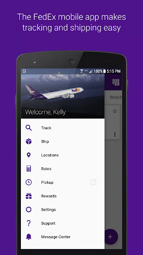 FedEx Mobile ekran görüntüsü
