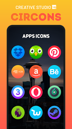 Circons: Circle Icon Pack ekran görüntüsü