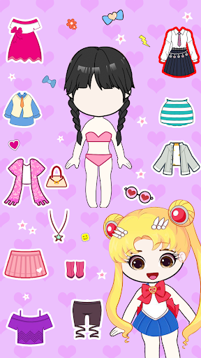 Chibi World: Doll Dress Up ekran görüntüsü