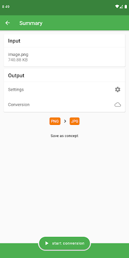 File Converter ekran görüntüsü