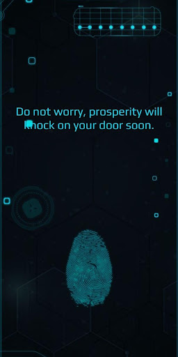Fingerprint fortune telling ekran görüntüsü