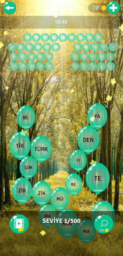 Uçan Balon - Kelime Oyunu ekran görüntüsü
