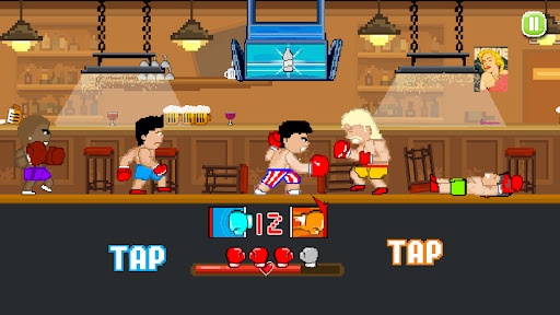 Boxing fighter : arcade oyunu ekran görüntüsü