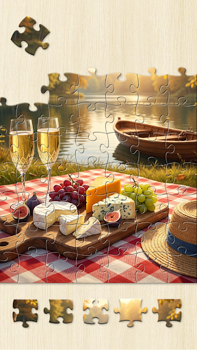 Slow Living Jigsaw Puzzle game ekran görüntüsü
