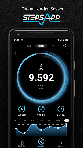 StepsApp Adım Sayar ekran görüntüsü