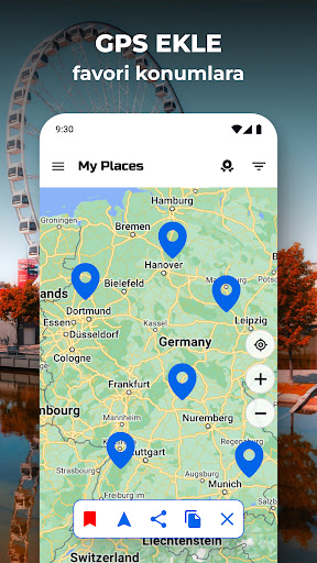 GPS Koordinatları Haritası ekran görüntüsü