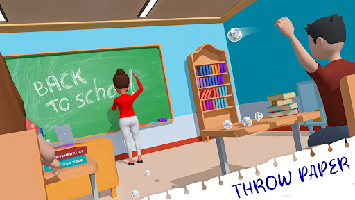 Prankster Student Simulator 3D ekran görüntüsü