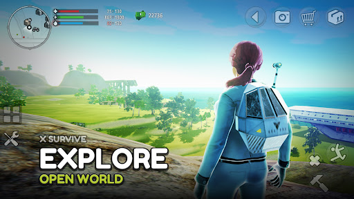 X Survive: Açık Dünya Sandbox ekran görüntüsü