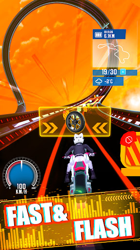 Beat Music Racing: Motor Racer ekran görüntüsü