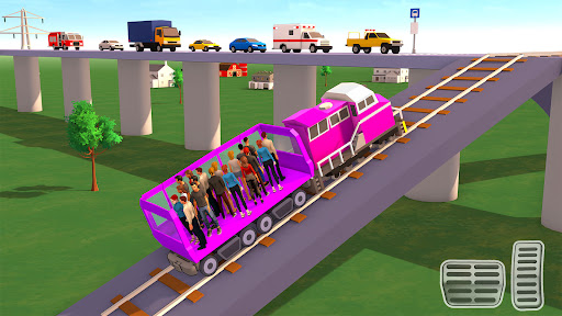Passenger Express Train Game ekran görüntüsü