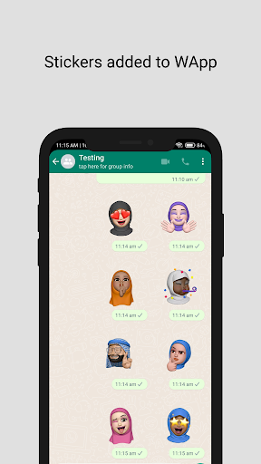 Muslim Memoji Stickers ekran görüntüsü