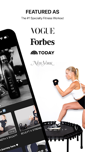 LEKFIT online studio ekran görüntüsü