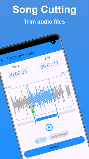 Audio Cutter ekran görüntüsü