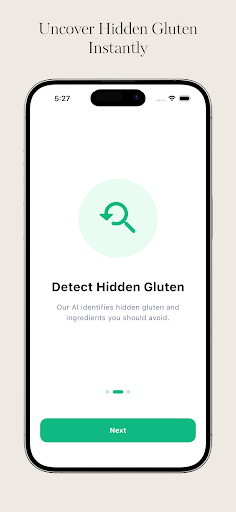 Ai Gluten Free Scanner ekran görüntüsü