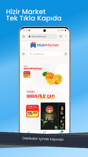 Hizir Market ekran görüntüsü