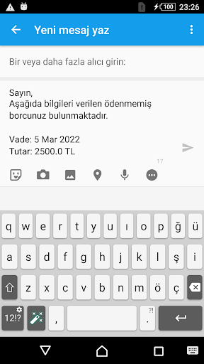 Kira Takip ekran görüntüsü