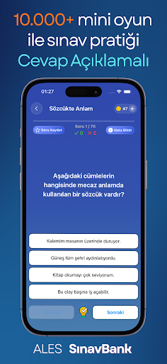 ALES & DGS SınavBank 2026 ekran görüntüsü