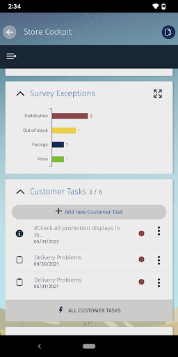 Consumer Goods Cloud ekran görüntüsü