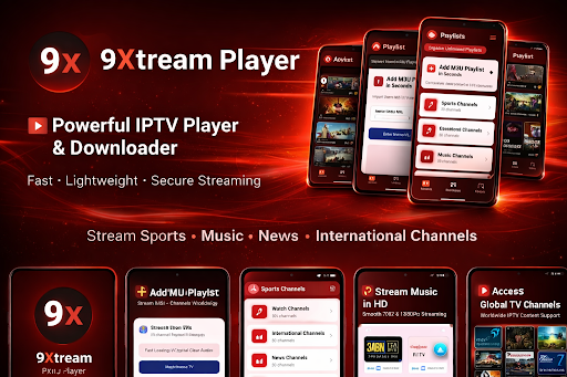 9Xtream Player ekran görüntüsü