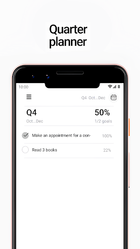 Anygoal Planner: 12 Week Year ekran görüntüsü