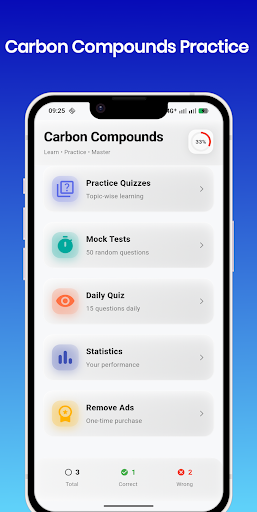 Carbon Compounds Practice ekran görüntüsü