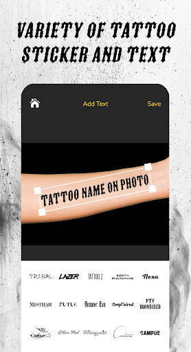 Tattoo Maker - Tattoo On Photo ekran görüntüsü
