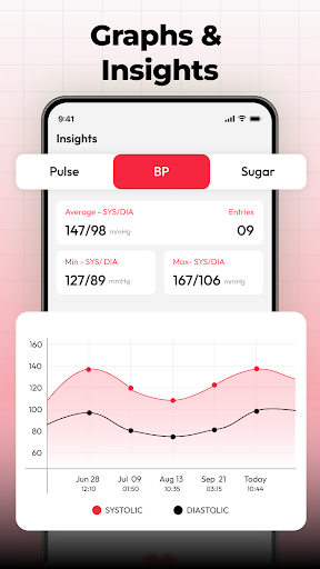 Heart Rate Blood Sugar Monitor ekran görüntüsü