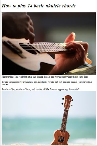 How to Play Ukulele ekran görüntüsü