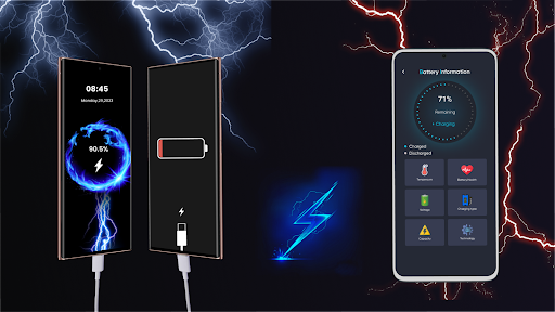 Battery Charging Animation ekran görüntüsü