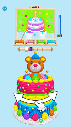 Yarn Jam: Wool Sort Games ekran görüntüsü