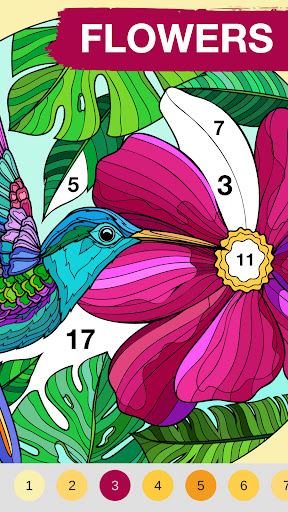 Art Book Paint Color by Number ekran görüntüsü