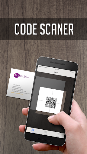QR kod tarayıcı ekran görüntüsü