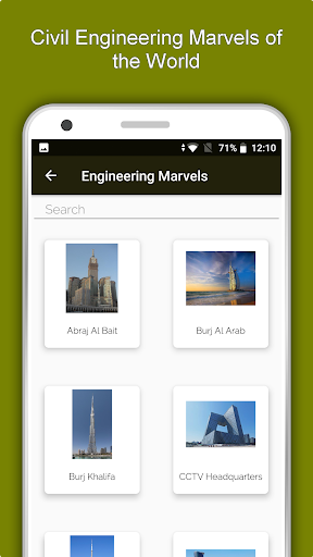 Civil Engineering Dictionary ekran görüntüsü