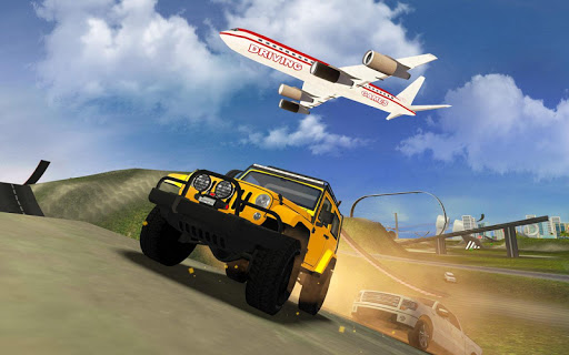 Offroad SUV Stunt Jeep Driving ekran görüntüsü