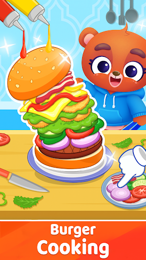 Kids Cooking Factory Game ekran görüntüsü